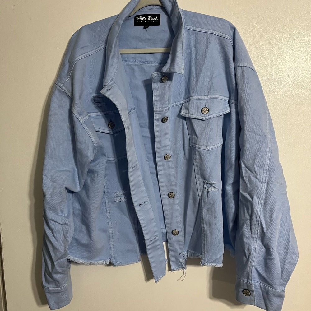 Blue denim jacket